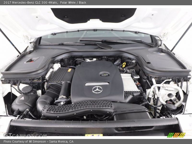 Polar White / Black 2017 Mercedes-Benz GLC 300 4Matic