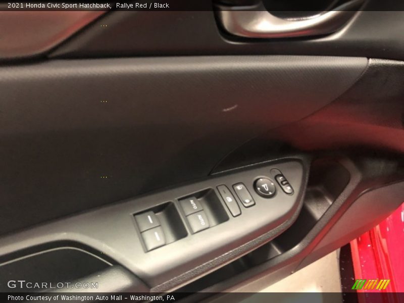 Rallye Red / Black 2021 Honda Civic Sport Hatchback