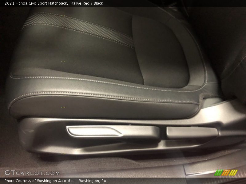 Rallye Red / Black 2021 Honda Civic Sport Hatchback