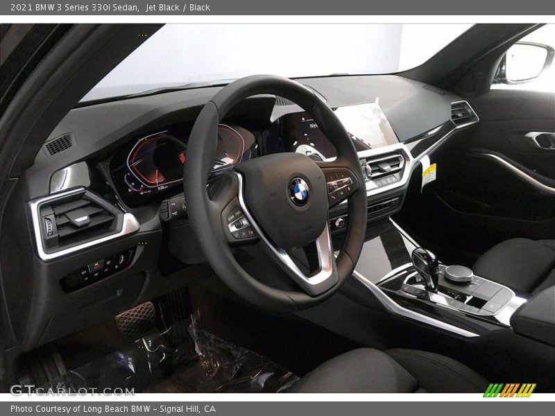 Jet Black / Black 2021 BMW 3 Series 330i Sedan