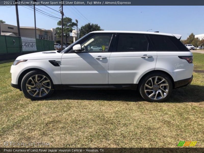 Fuji White / Almond/Espresso 2021 Land Rover Range Rover Sport HSE Silver Edition