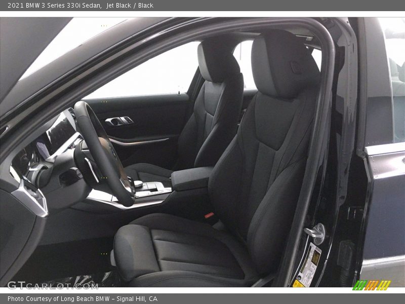 Jet Black / Black 2021 BMW 3 Series 330i Sedan