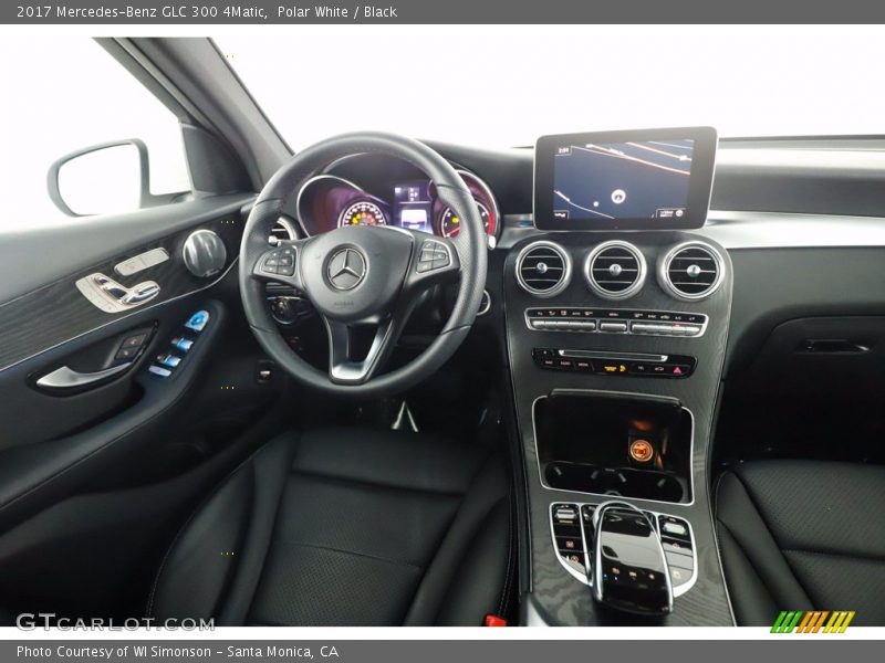 Polar White / Black 2017 Mercedes-Benz GLC 300 4Matic
