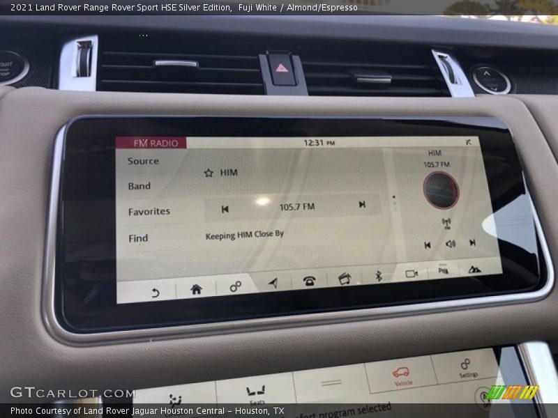 Fuji White / Almond/Espresso 2021 Land Rover Range Rover Sport HSE Silver Edition
