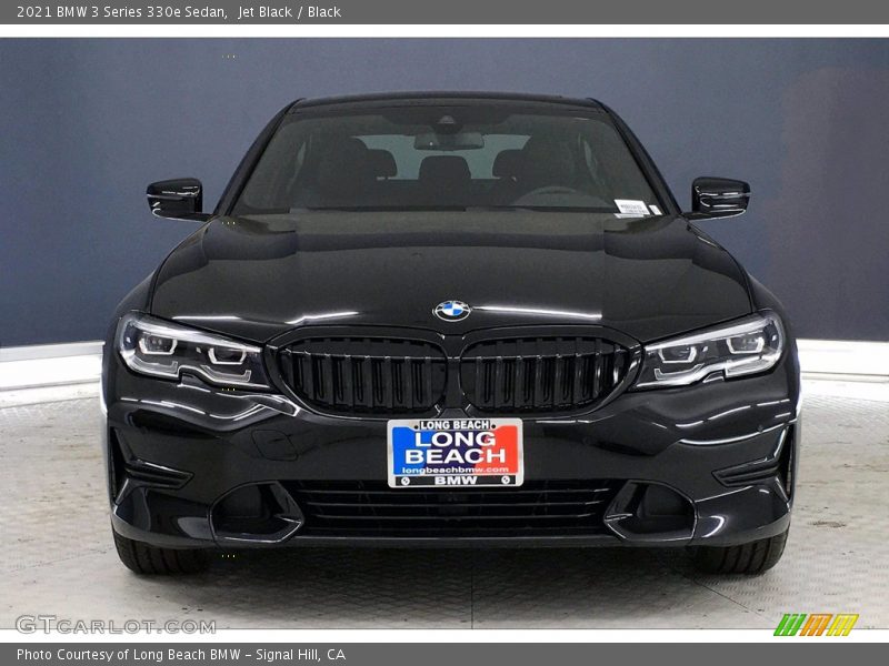 Jet Black / Black 2021 BMW 3 Series 330e Sedan