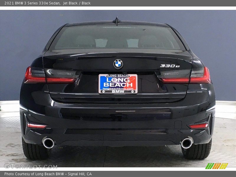Jet Black / Black 2021 BMW 3 Series 330e Sedan