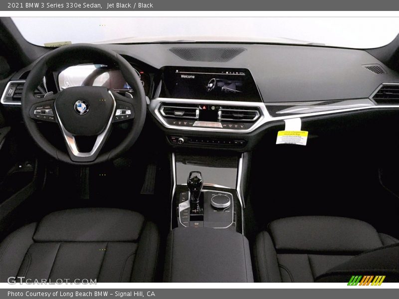 Jet Black / Black 2021 BMW 3 Series 330e Sedan