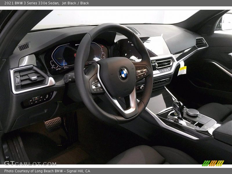 Jet Black / Black 2021 BMW 3 Series 330e Sedan