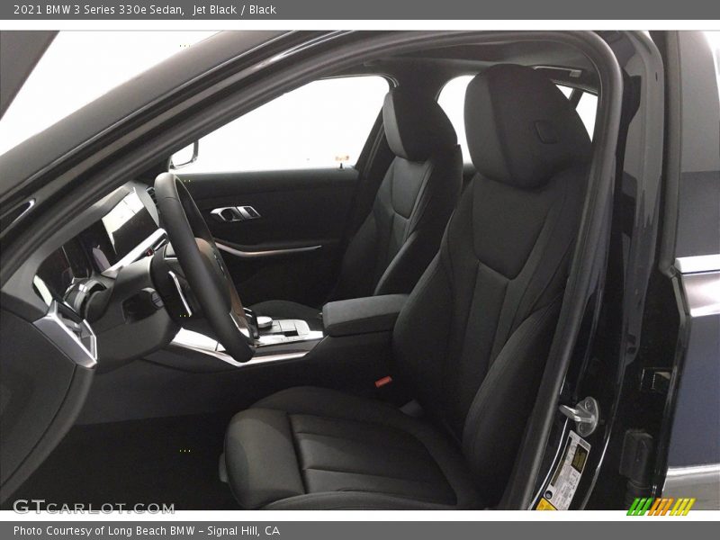 Jet Black / Black 2021 BMW 3 Series 330e Sedan