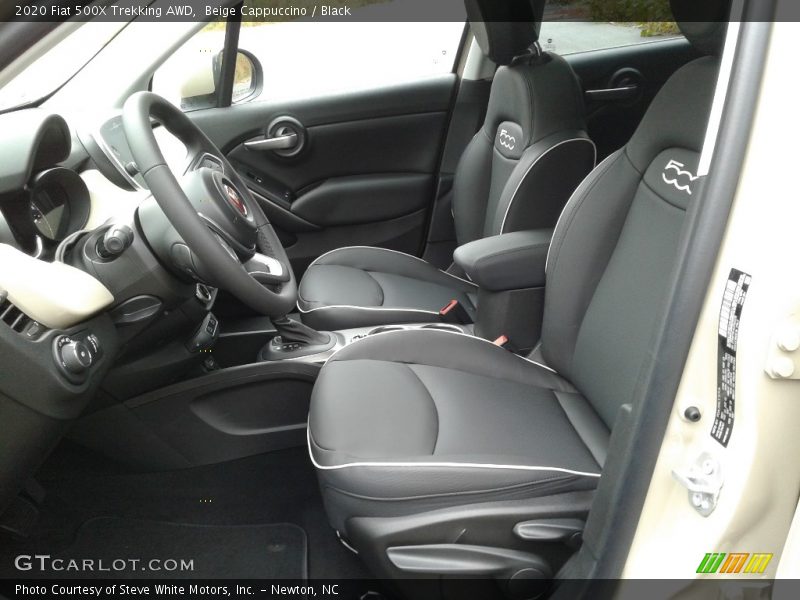 Front Seat of 2020 500X Trekking AWD
