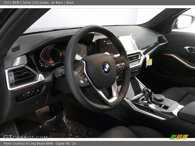 Jet Black / Black 2021 BMW 3 Series 330i Sedan