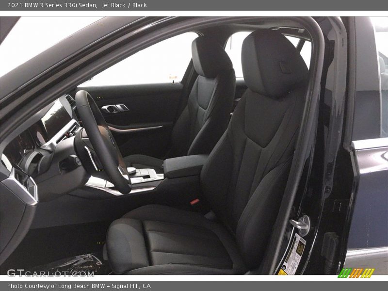 Jet Black / Black 2021 BMW 3 Series 330i Sedan