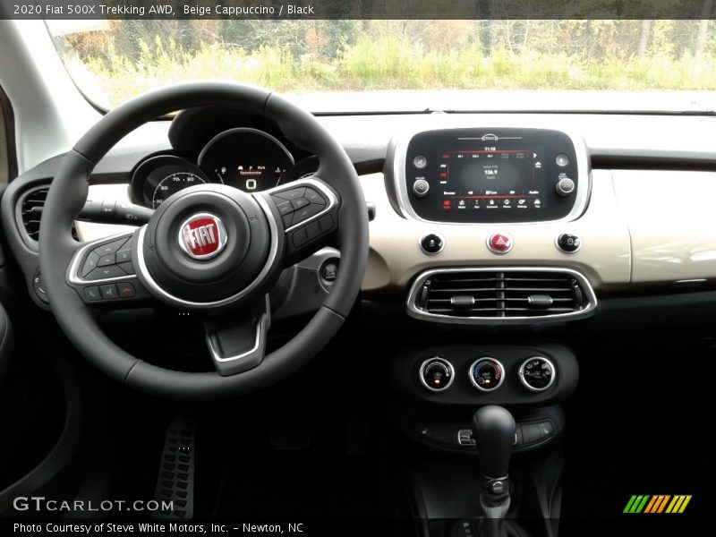 Beige Cappuccino / Black 2020 Fiat 500X Trekking AWD