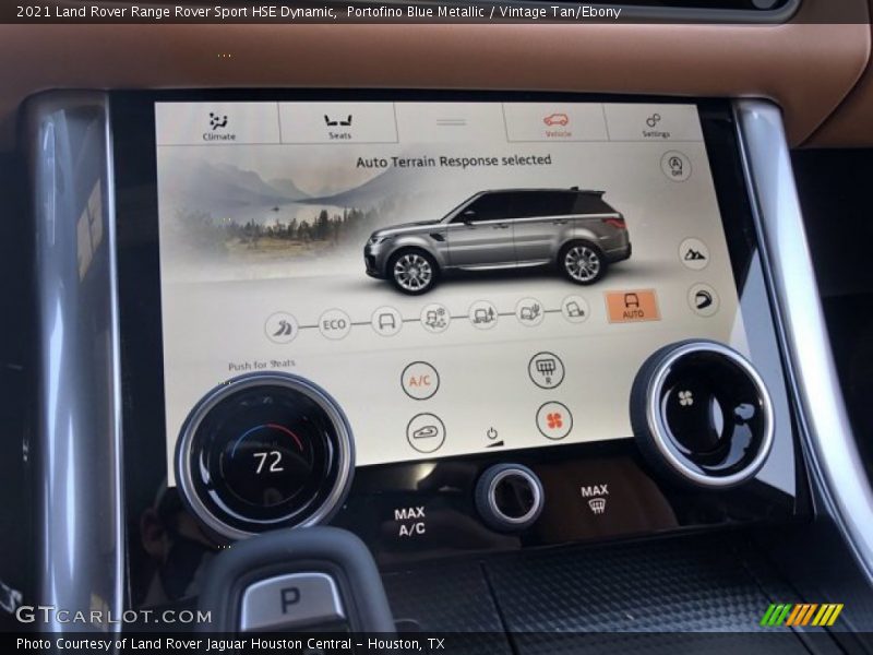Portofino Blue Metallic / Vintage Tan/Ebony 2021 Land Rover Range Rover Sport HSE Dynamic