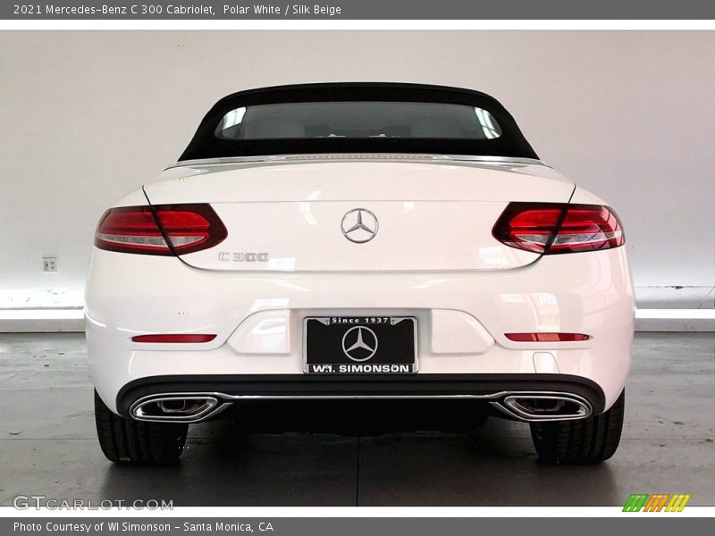 Polar White / Silk Beige 2021 Mercedes-Benz C 300 Cabriolet
