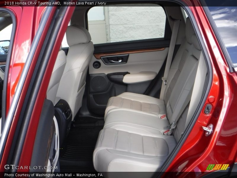 Molten Lava Pearl / Ivory 2018 Honda CR-V Touring AWD