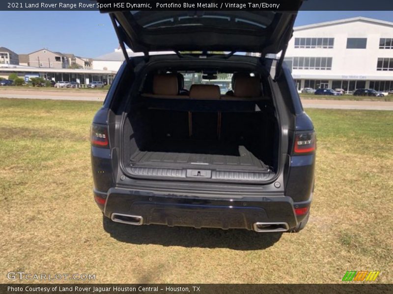 Portofino Blue Metallic / Vintage Tan/Ebony 2021 Land Rover Range Rover Sport HSE Dynamic