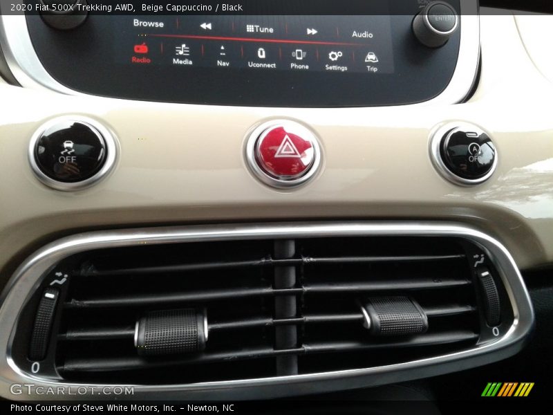 Beige Cappuccino / Black 2020 Fiat 500X Trekking AWD