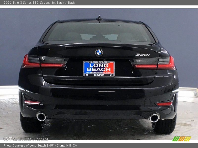 Jet Black / Black 2021 BMW 3 Series 330i Sedan