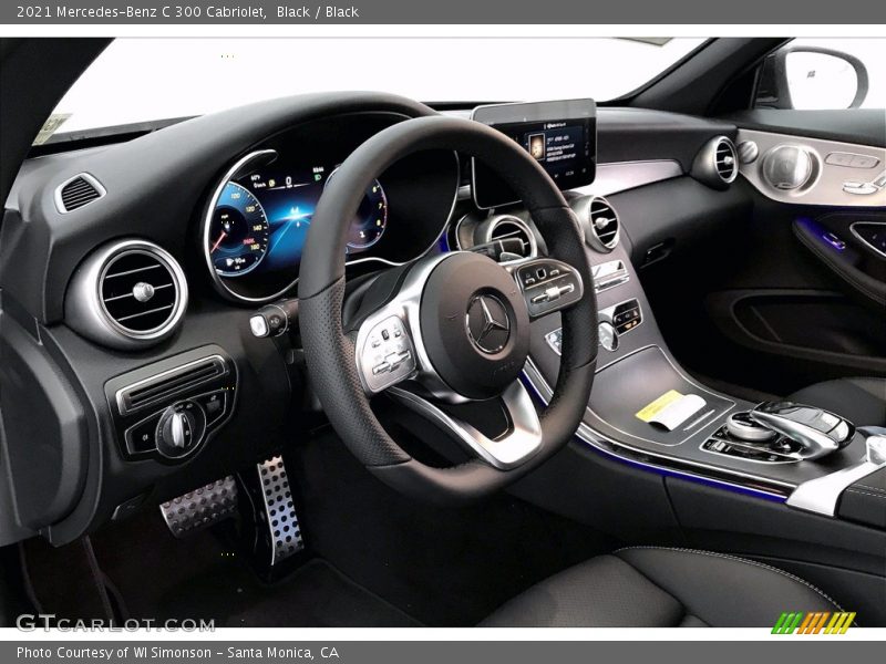 Black / Black 2021 Mercedes-Benz C 300 Cabriolet