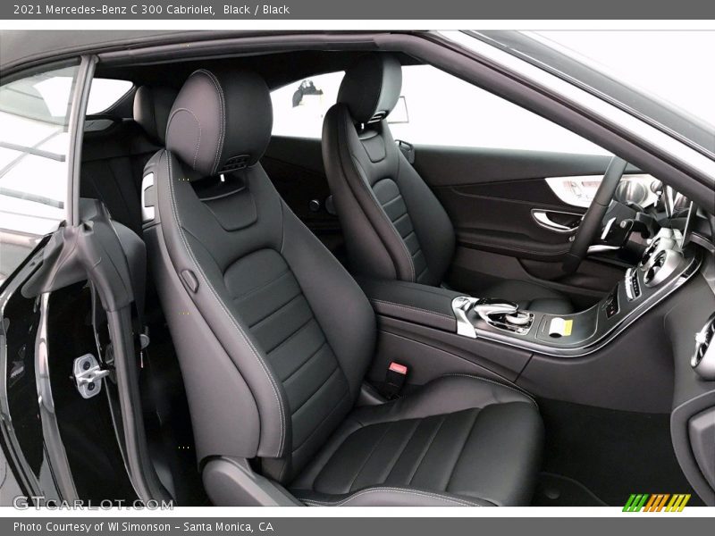Black / Black 2021 Mercedes-Benz C 300 Cabriolet