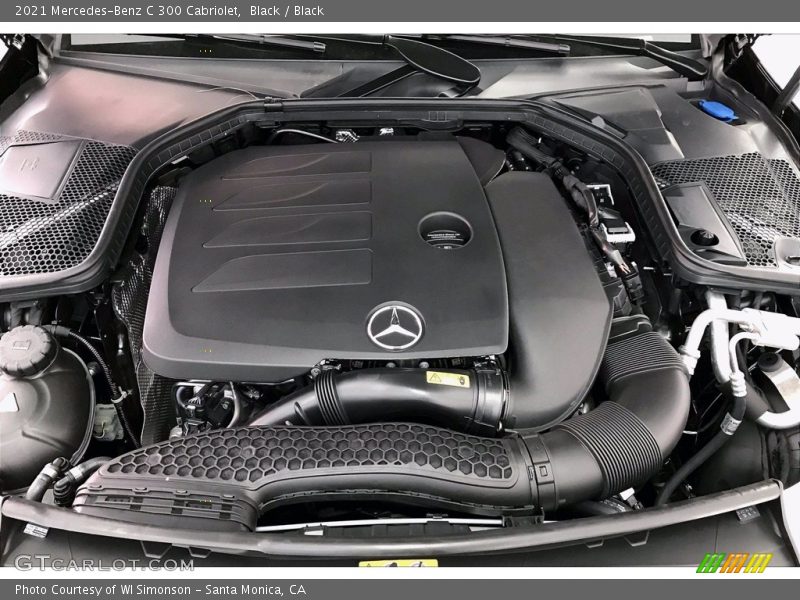 Black / Black 2021 Mercedes-Benz C 300 Cabriolet