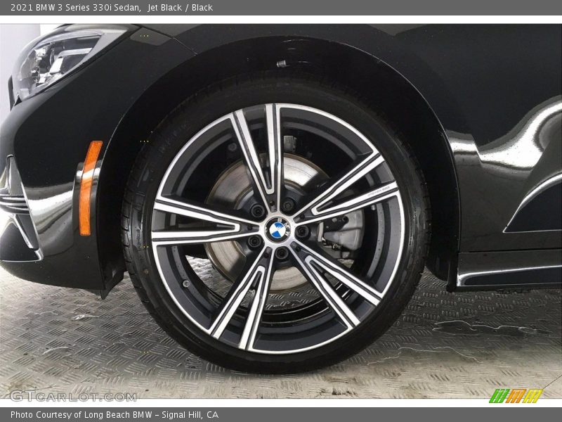 Jet Black / Black 2021 BMW 3 Series 330i Sedan