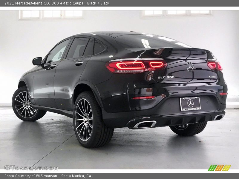 Black / Black 2021 Mercedes-Benz GLC 300 4Matic Coupe