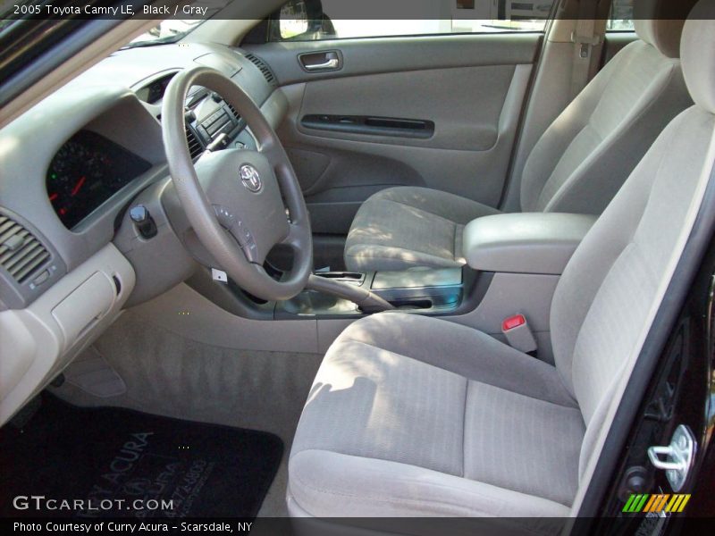 Black / Gray 2005 Toyota Camry LE