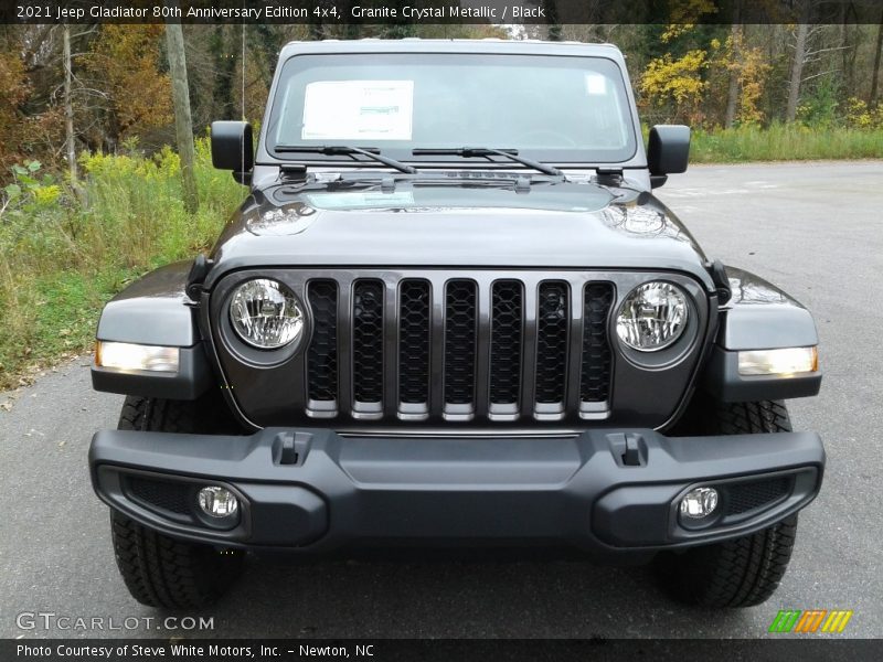 Granite Crystal Metallic / Black 2021 Jeep Gladiator 80th Anniversary Edition 4x4