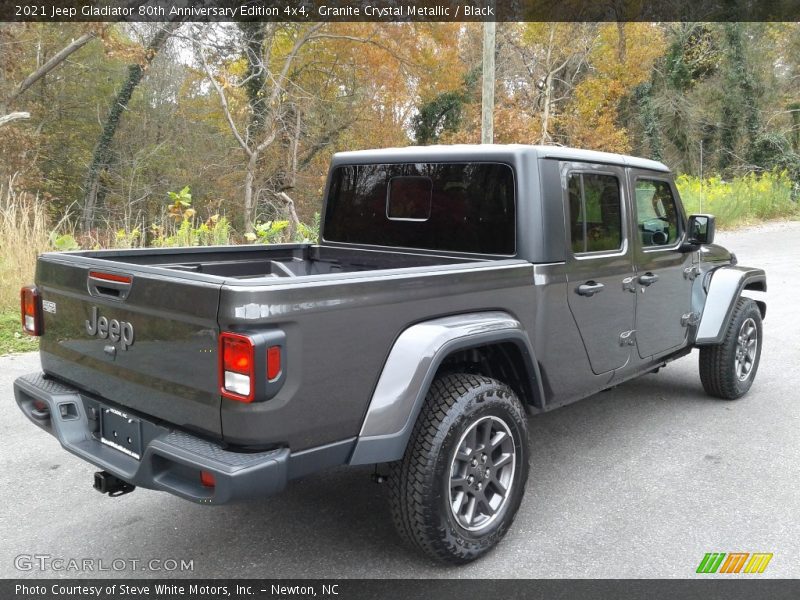 Granite Crystal Metallic / Black 2021 Jeep Gladiator 80th Anniversary Edition 4x4
