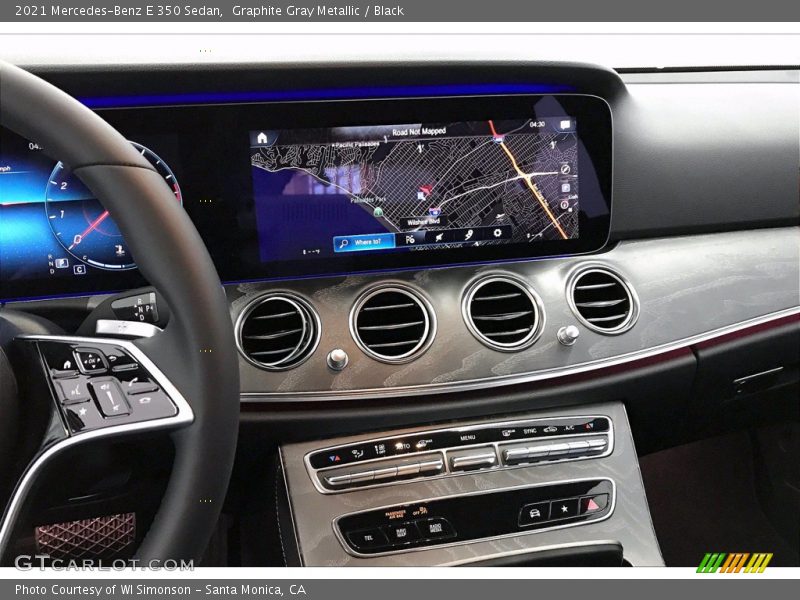 Graphite Gray Metallic / Black 2021 Mercedes-Benz E 350 Sedan