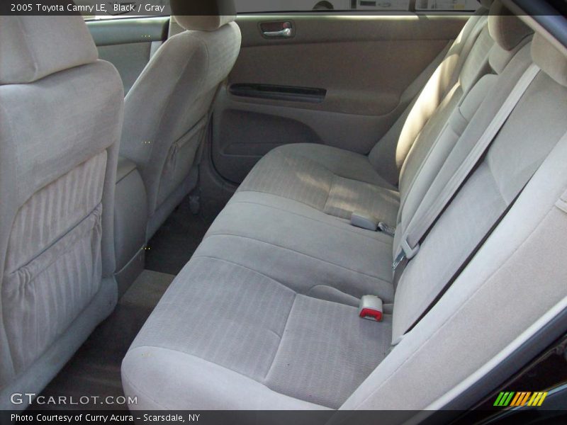 Black / Gray 2005 Toyota Camry LE