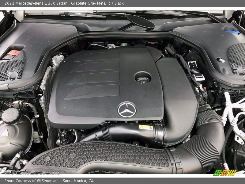 Graphite Gray Metallic / Black 2021 Mercedes-Benz E 350 Sedan