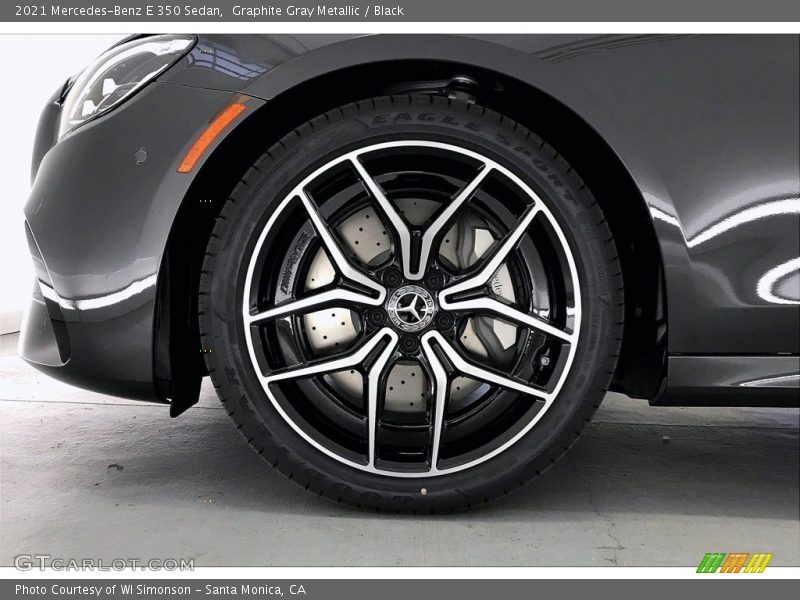 Graphite Gray Metallic / Black 2021 Mercedes-Benz E 350 Sedan
