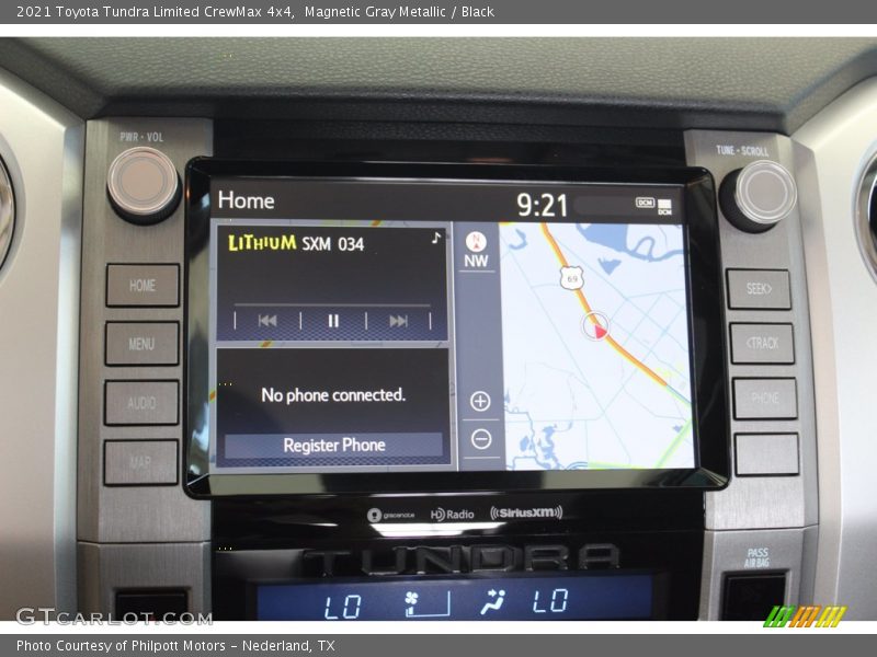 Magnetic Gray Metallic / Black 2021 Toyota Tundra Limited CrewMax 4x4