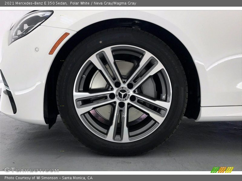Polar White / Neva Gray/Magma Gray 2021 Mercedes-Benz E 350 Sedan