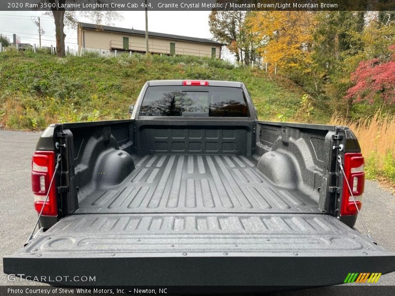 Granite Crystal Metallic / Mountain Brown/Light Mountain Brown 2020 Ram 3500 Laramie Longhorn Crew Cab 4x4