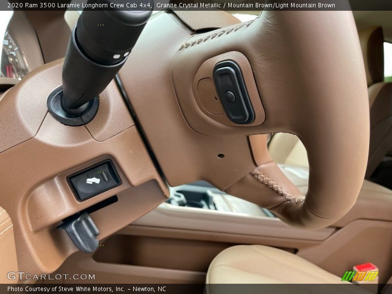 Controls of 2020 3500 Laramie Longhorn Crew Cab 4x4