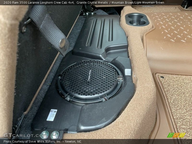 Audio System of 2020 3500 Laramie Longhorn Crew Cab 4x4