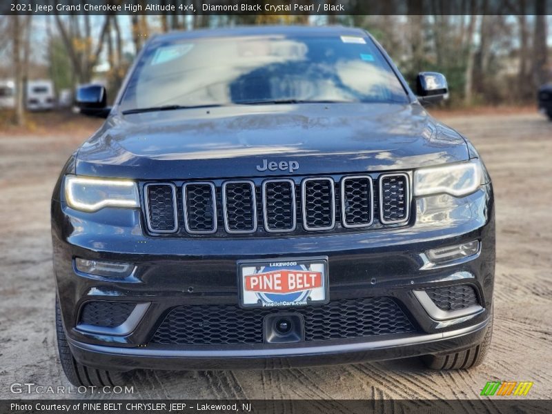 Diamond Black Crystal Pearl / Black 2021 Jeep Grand Cherokee High Altitude 4x4