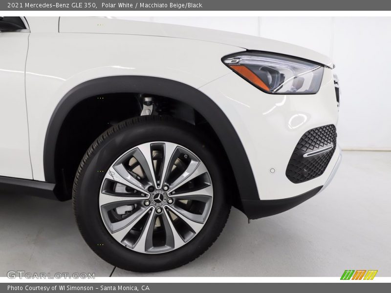 Polar White / Macchiato Beige/Black 2021 Mercedes-Benz GLE 350