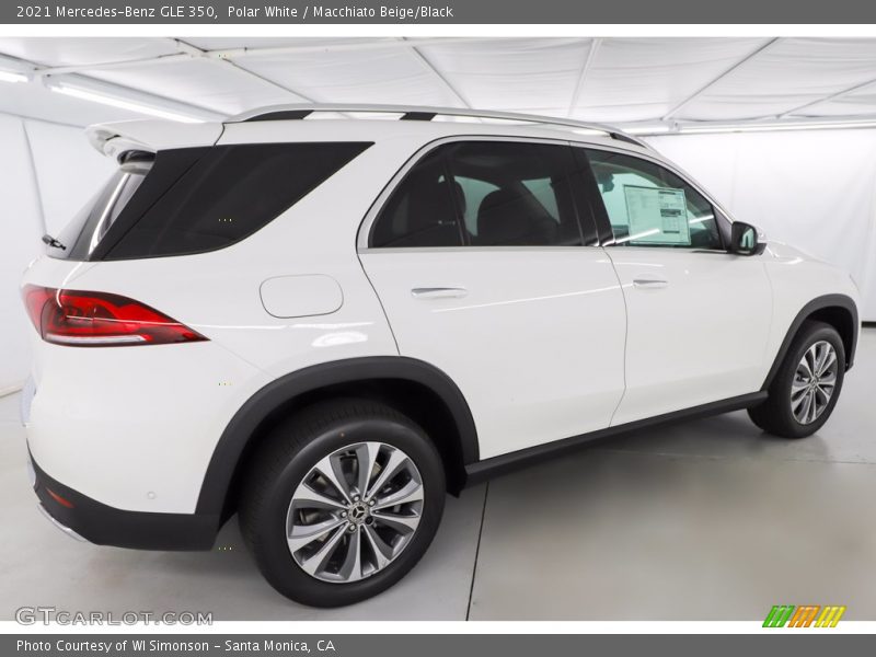 Polar White / Macchiato Beige/Black 2021 Mercedes-Benz GLE 350