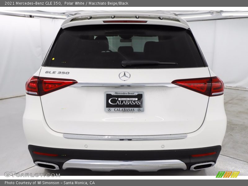 Polar White / Macchiato Beige/Black 2021 Mercedes-Benz GLE 350
