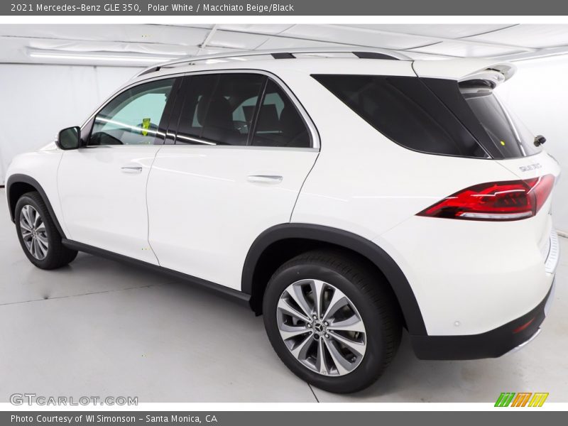 Polar White / Macchiato Beige/Black 2021 Mercedes-Benz GLE 350