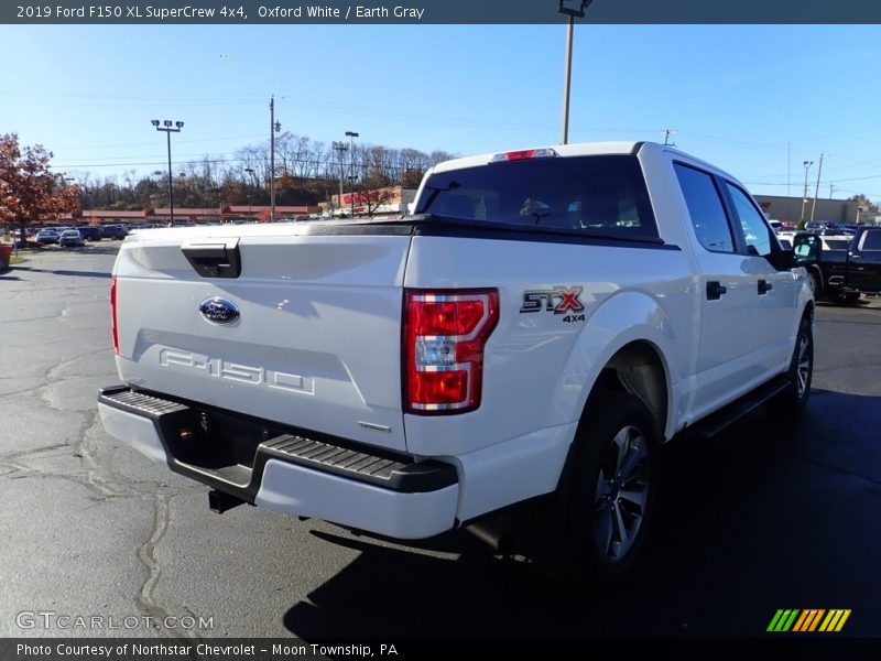 Oxford White / Earth Gray 2019 Ford F150 XL SuperCrew 4x4