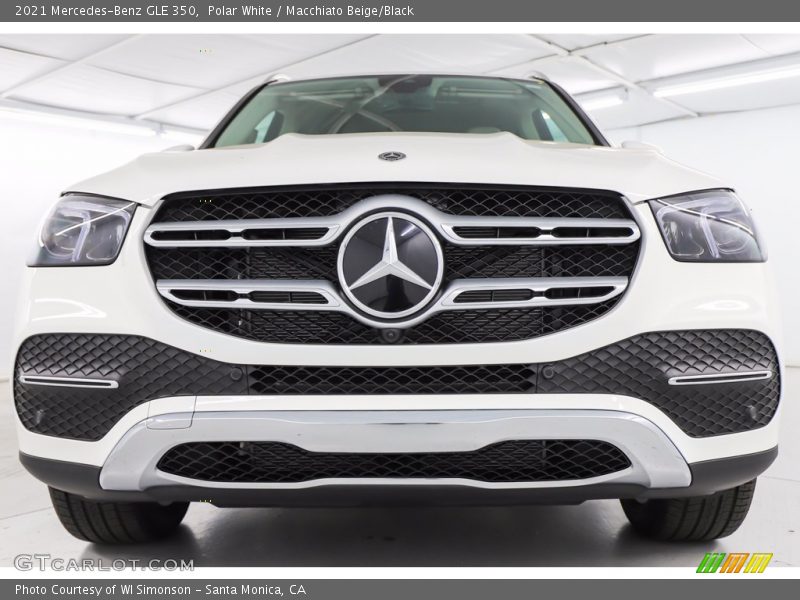 Polar White / Macchiato Beige/Black 2021 Mercedes-Benz GLE 350