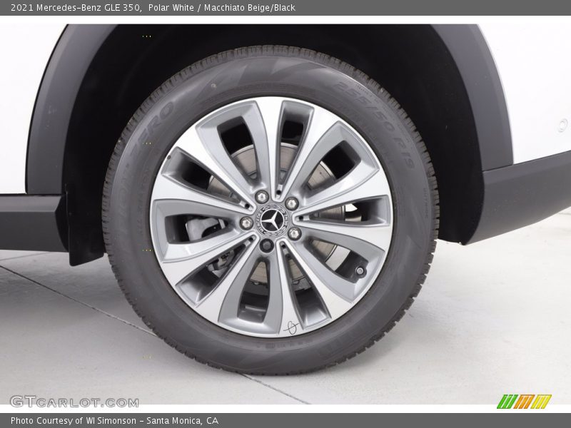 Polar White / Macchiato Beige/Black 2021 Mercedes-Benz GLE 350