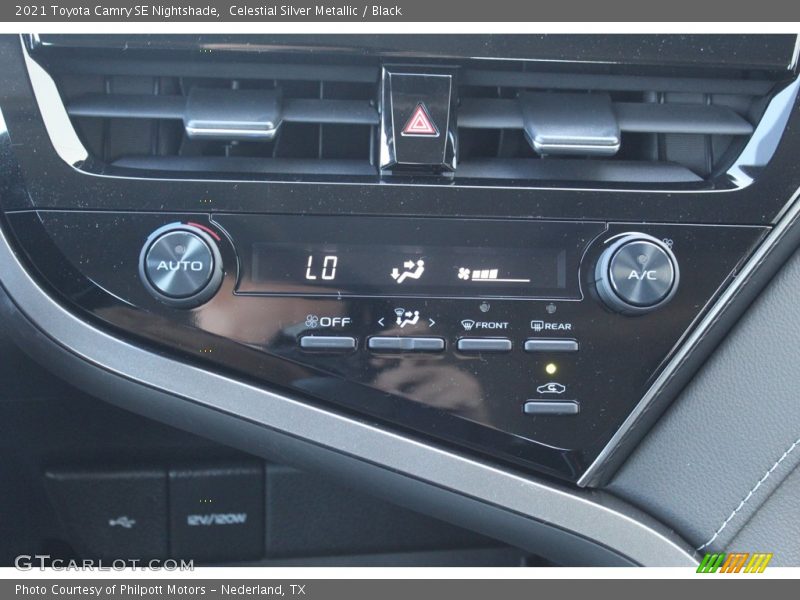 Celestial Silver Metallic / Black 2021 Toyota Camry SE Nightshade