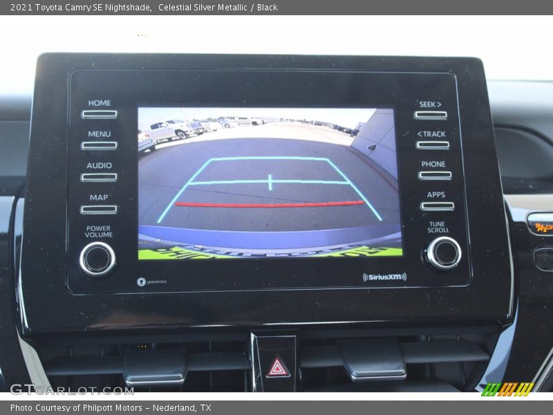 Celestial Silver Metallic / Black 2021 Toyota Camry SE Nightshade